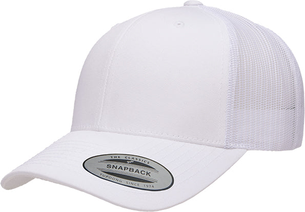 Flexfit Retro Trucker – Hvit