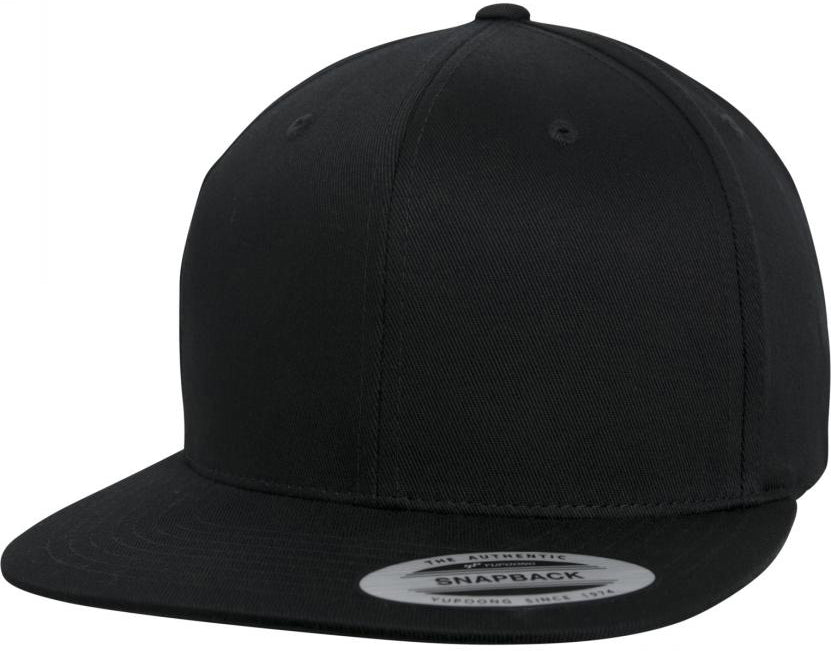 Flexfit Organic Cotton Snapback – Sort