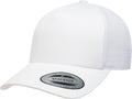 Flexfit 5-Panel Retro Trucker – Hvit
