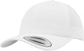 Flexfit Curved Classic Snapback – Hvit