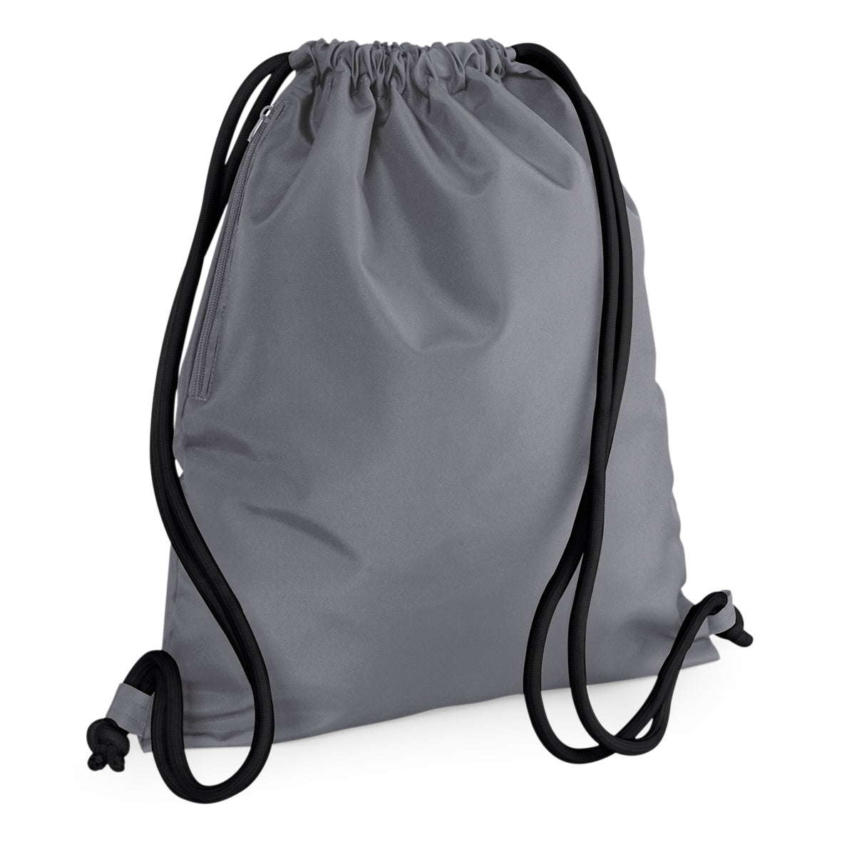 BagBase Icon Gymsac – Graphite Grey/Black