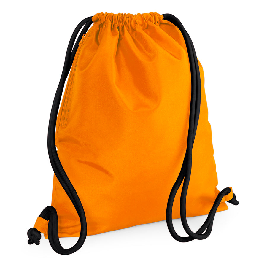BagBase Icon Gymsac – Orange/Black