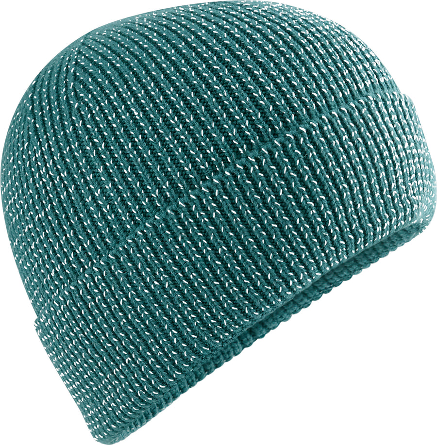 Beechfield Streetlite reflective beanie – Marine Green