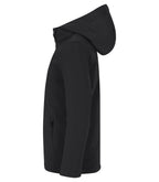 Clique Padded Hoody Softshell – junior – Svart – venstre side