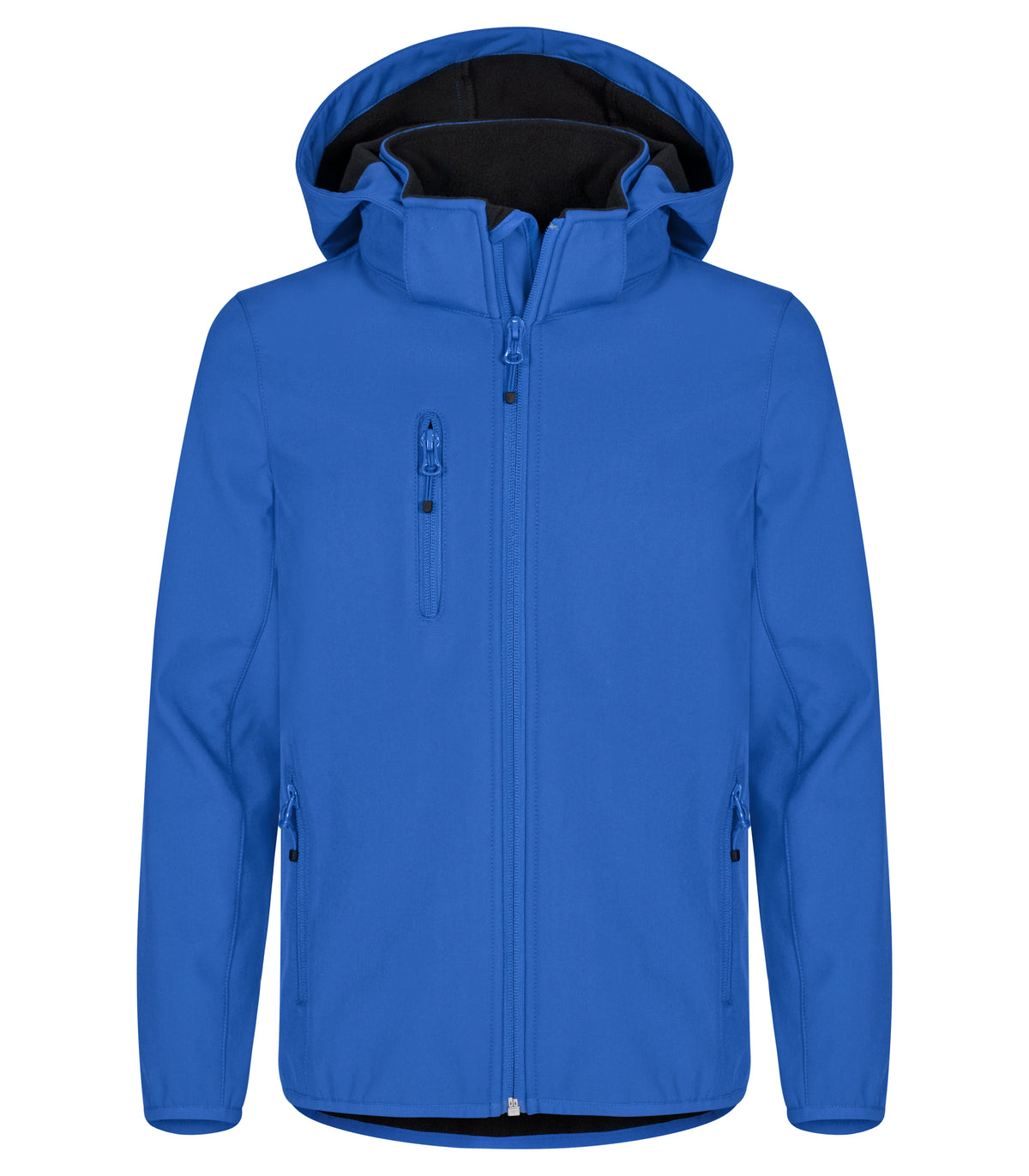 Clique Classic Softshell Jacket – junior – Kongeblå – forside