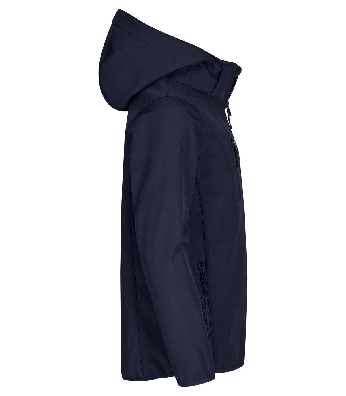 Clique Classic Softshell Jacket – junior – Mørk marineblå – høyre side