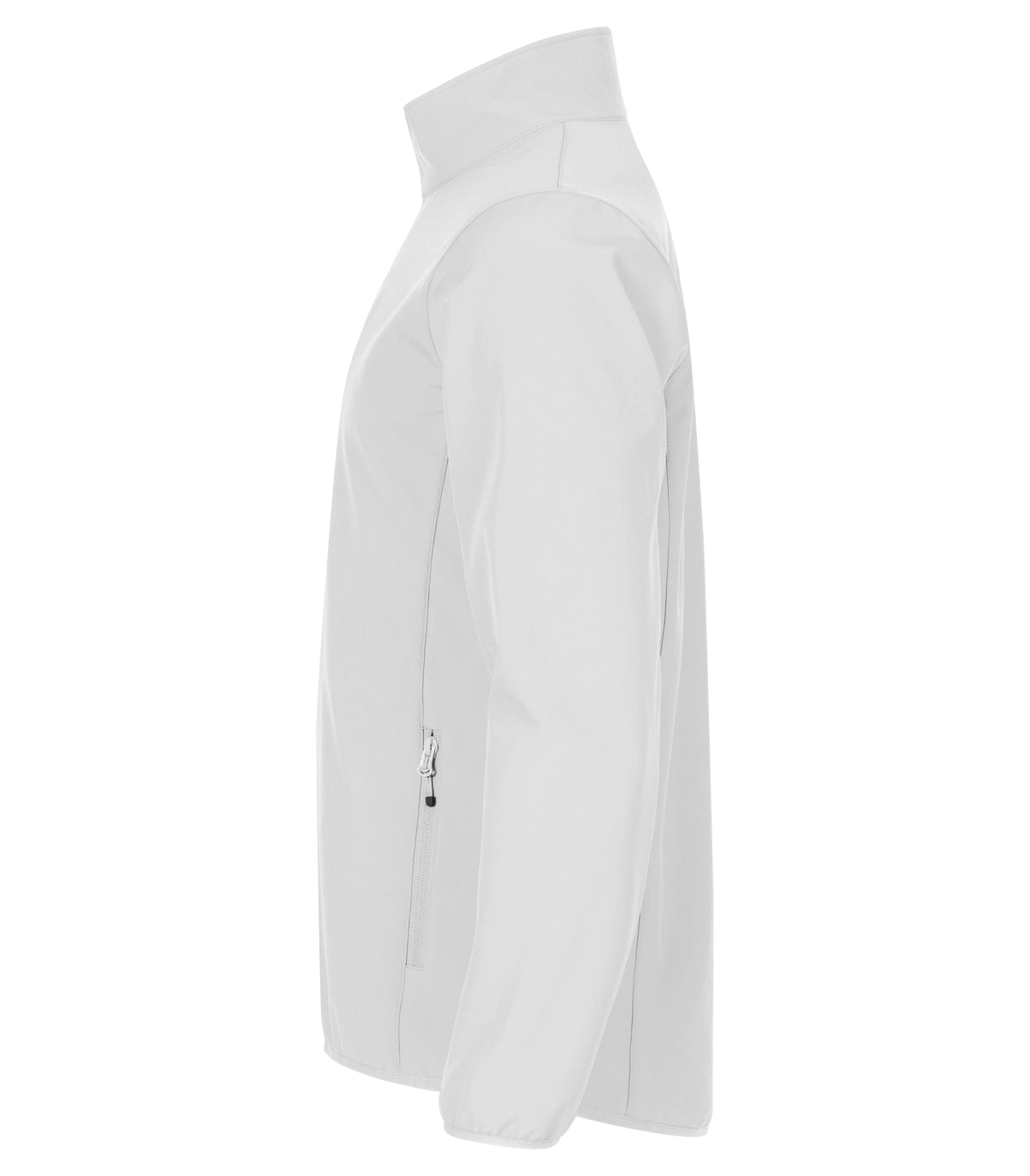 Clique Classic Softshell Jacket – Hvit – venstre side