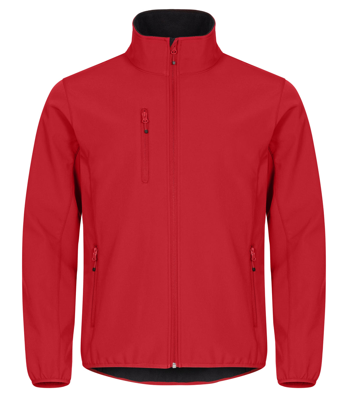 Clique Classic Softshell Jacket – Rød – forside