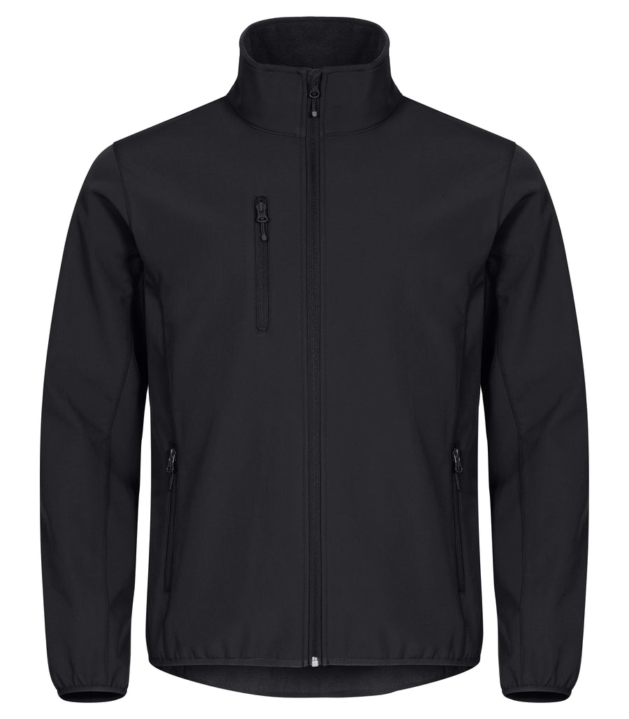 Clique Classic Softshell Jacket – Svart – forside