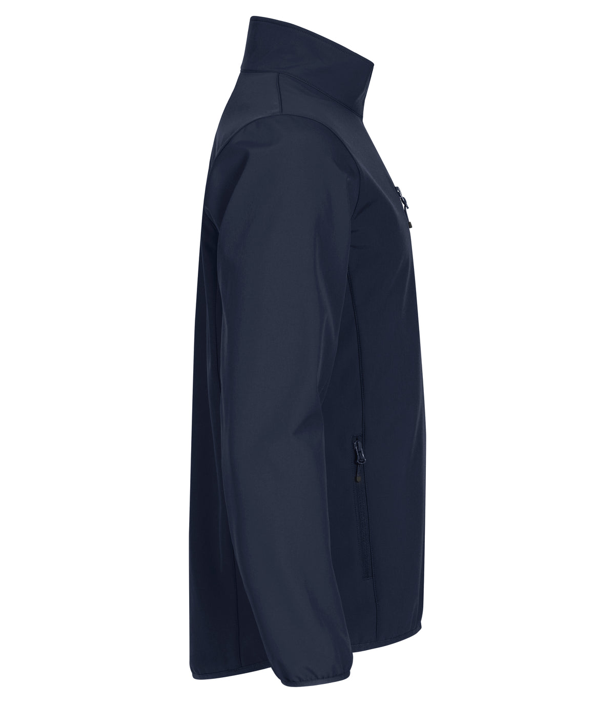Clique Classic Softshell Jacket – Mørk marineblå – høyre side