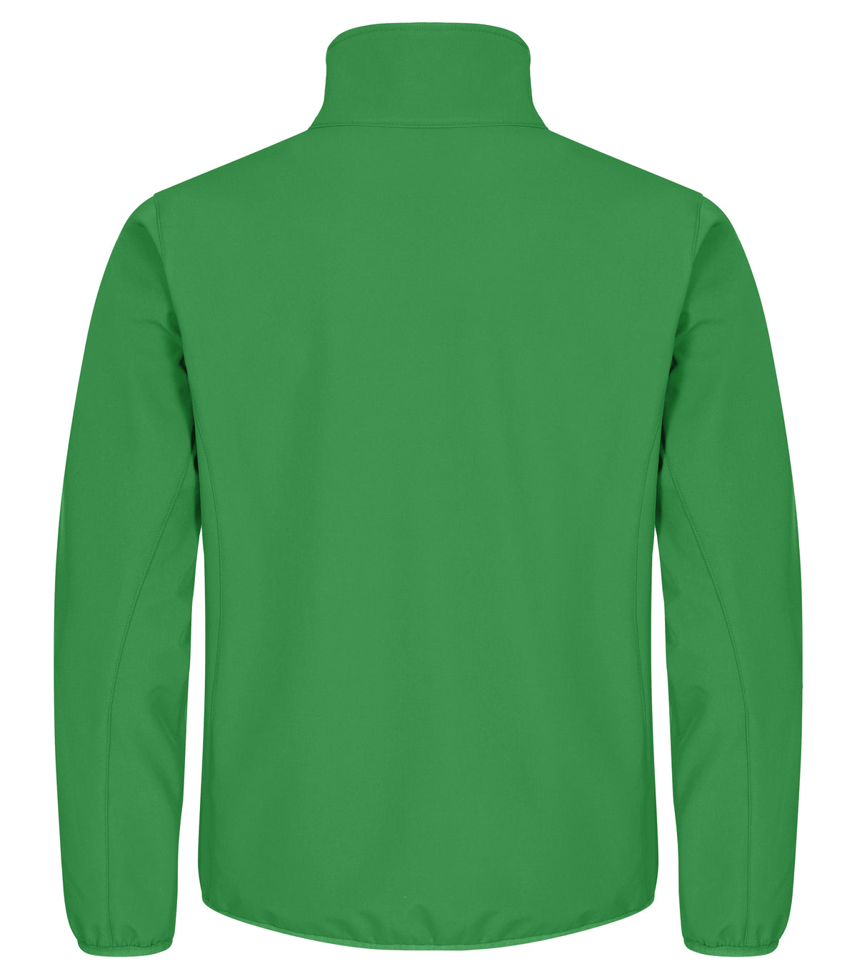 Clique Classic Softshell Jacket – Eplegrønn – bakside