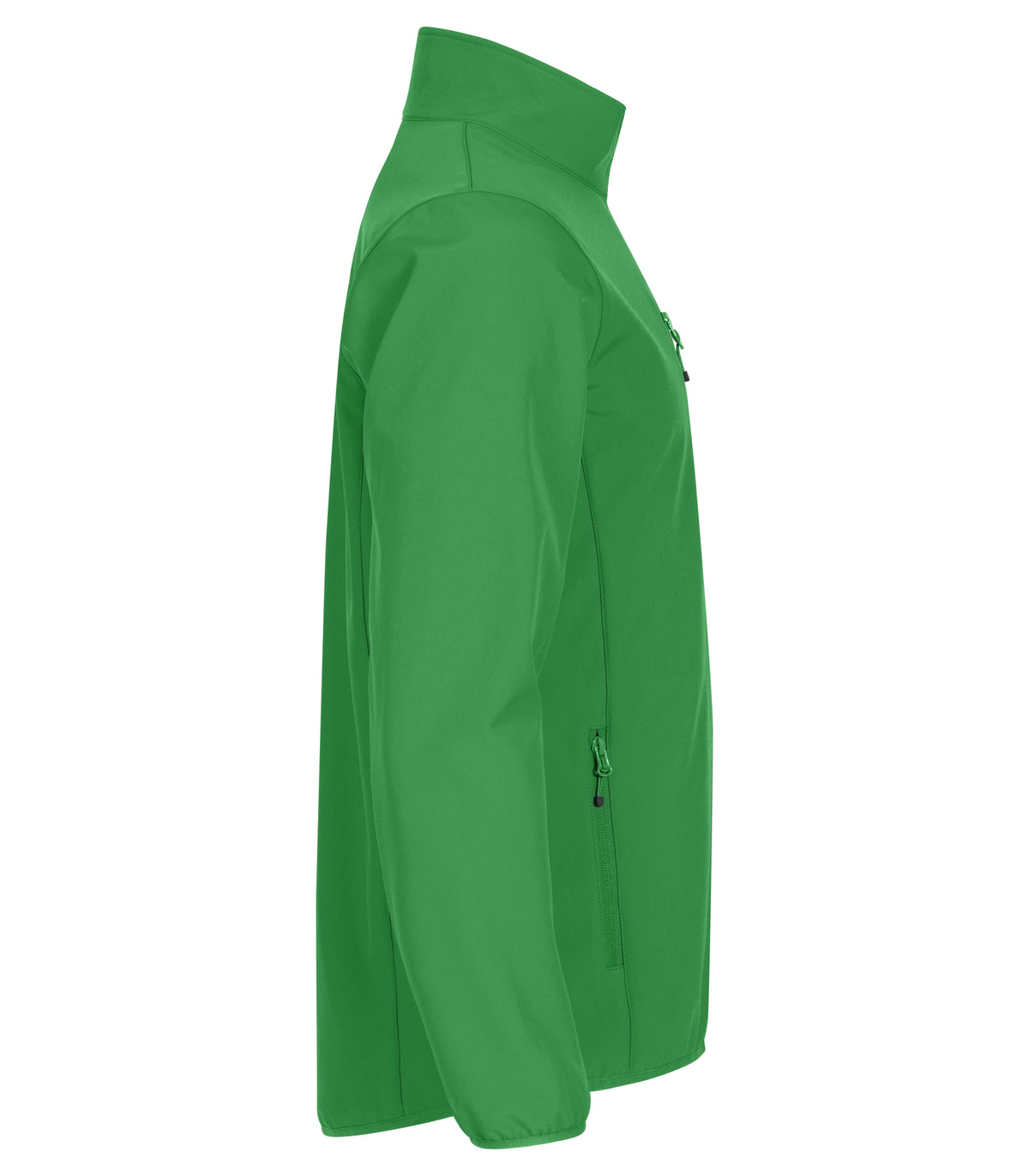 Clique Classic Softshell Jacket – Eplegrønn – høyre side