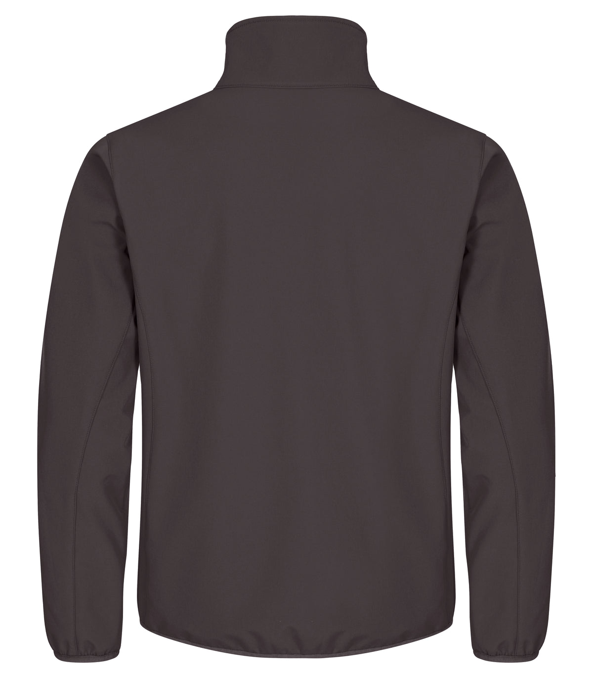 Clique Classic Softshell Jacket – Mørk grå – bakside