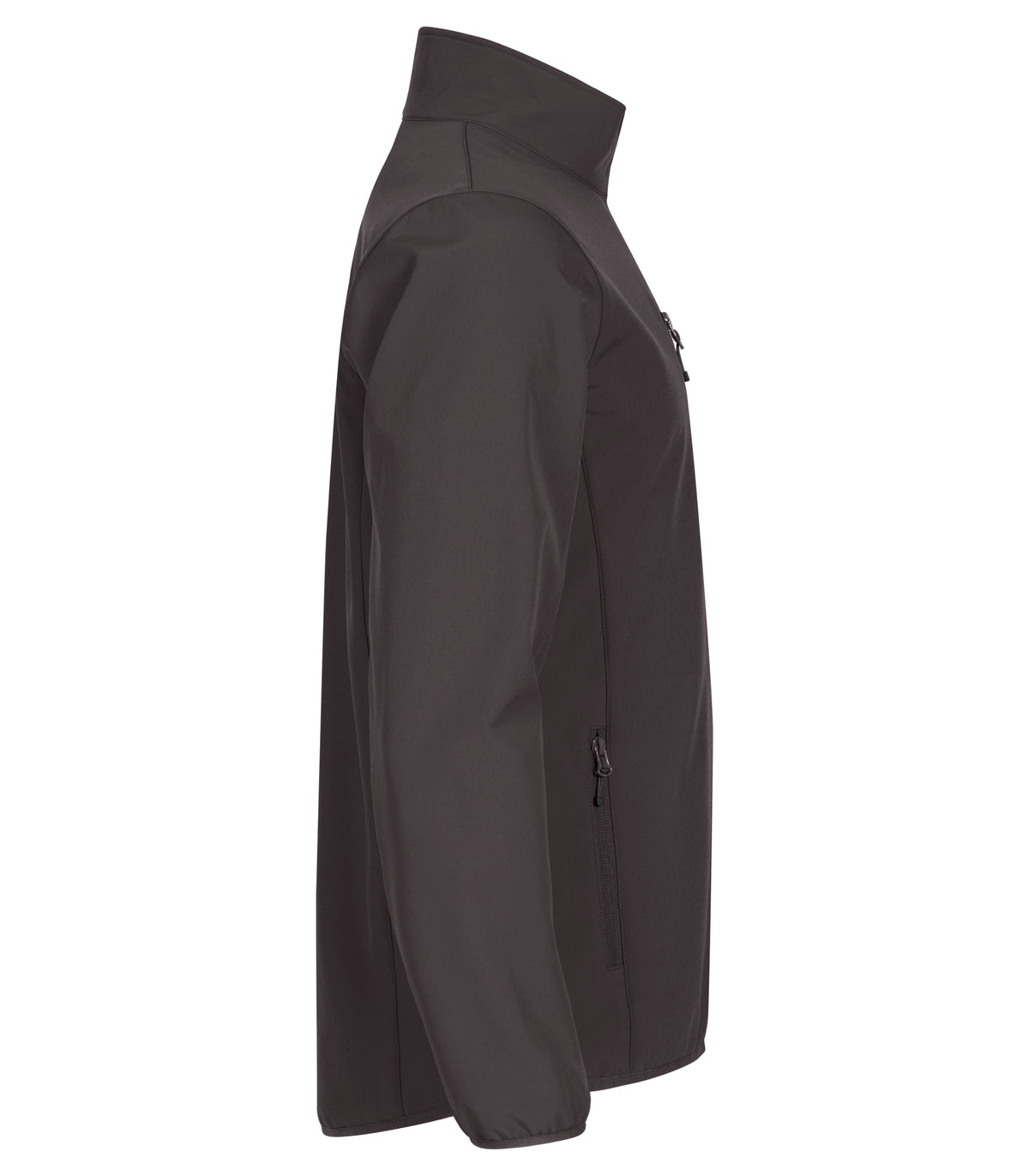 Clique Classic Softshell Jacket – Mørk grå – høyre side