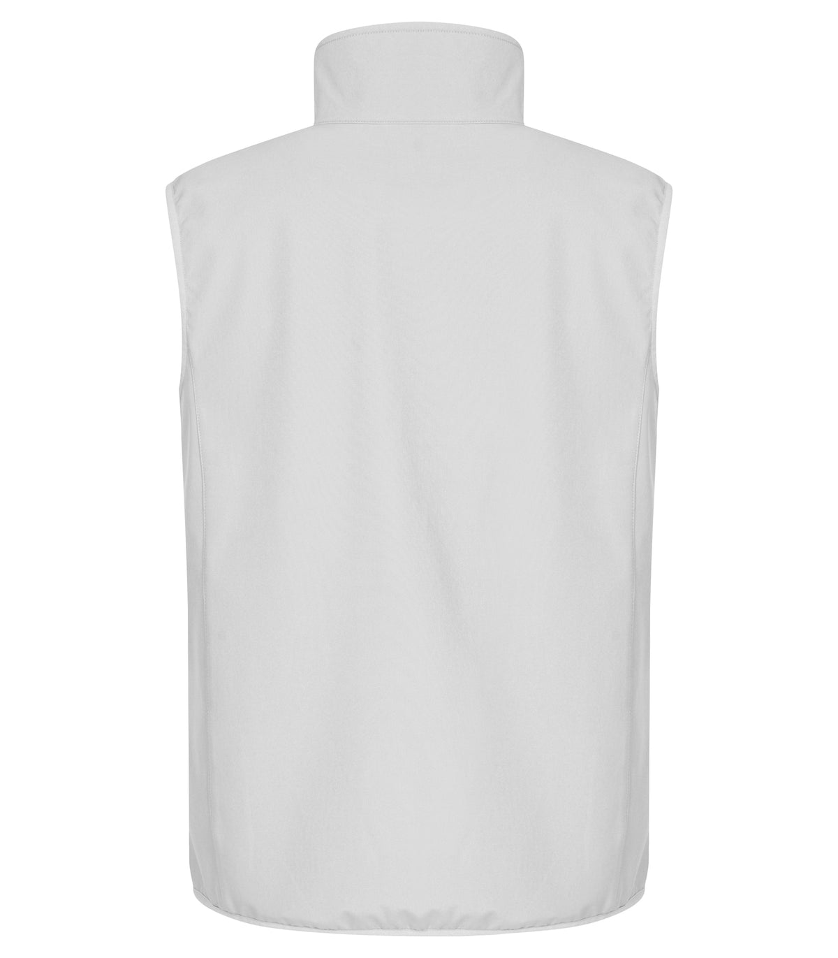 Clique Classic Softshell Vest – Hvit – bakside