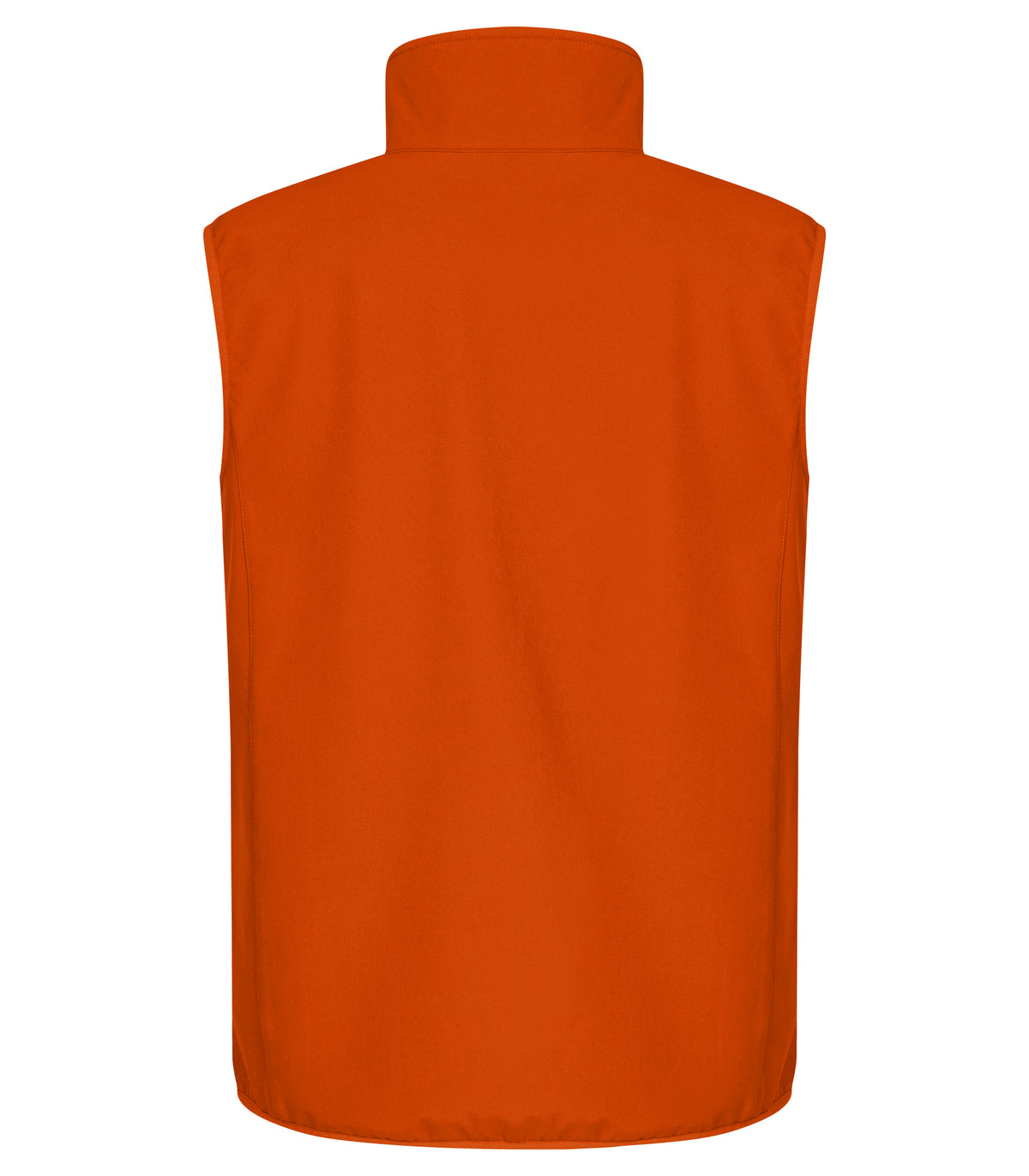 Clique Classic Softshell Vest – Blodoransje – bakside