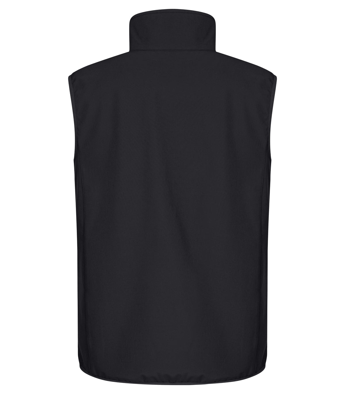 Clique Classic Softshell Vest – Svart – bakside