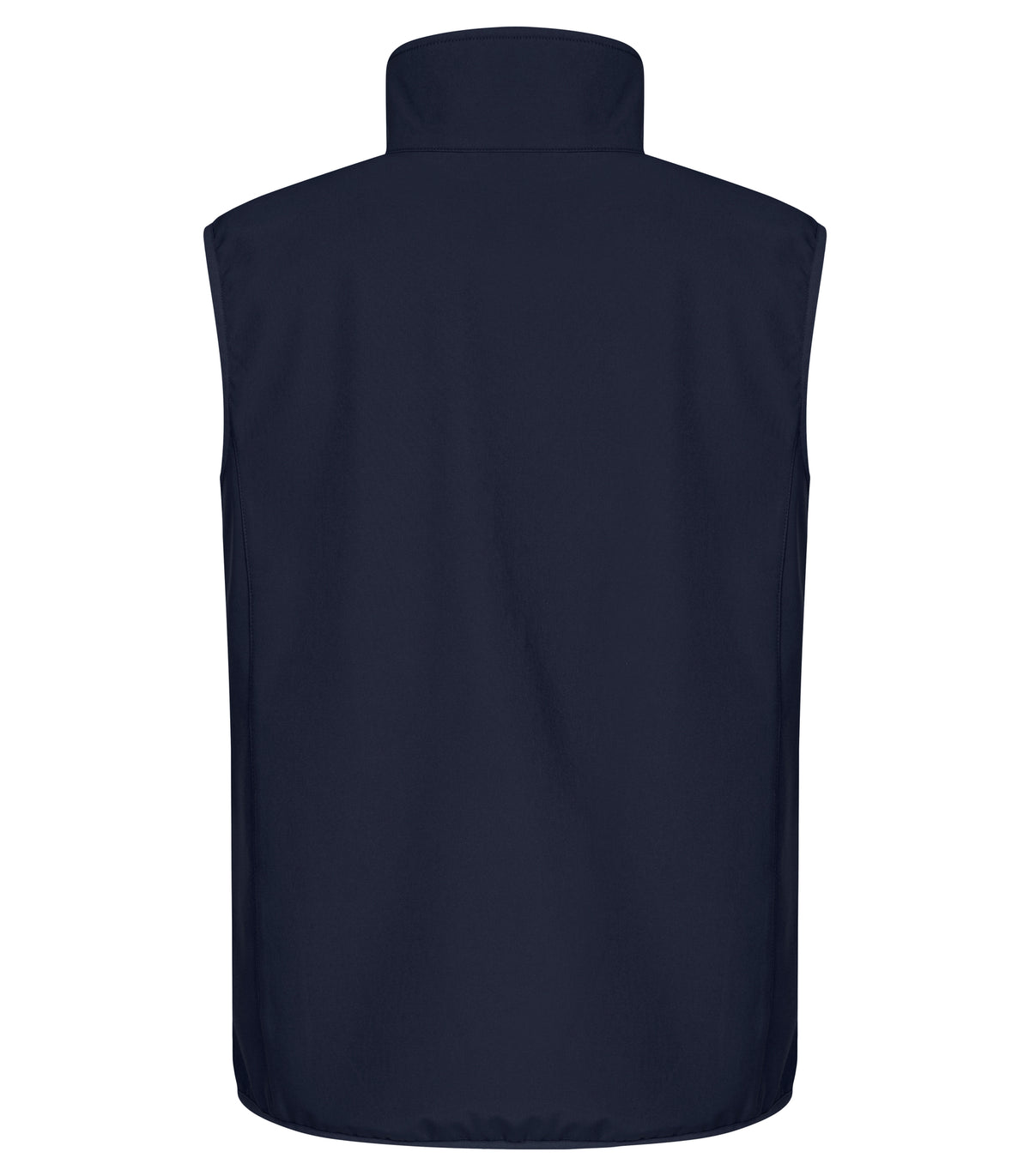 Clique Classic Softshell Vest – Mørk marineblå – bakside