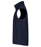 Clique Classic Softshell Vest – Mørk marineblå – venstre side