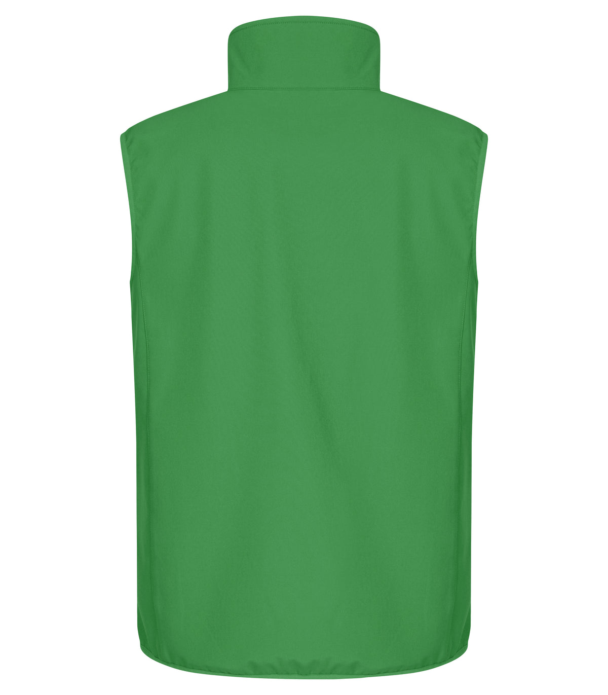 Clique Classic Softshell Vest – Eplegrønn – bakside