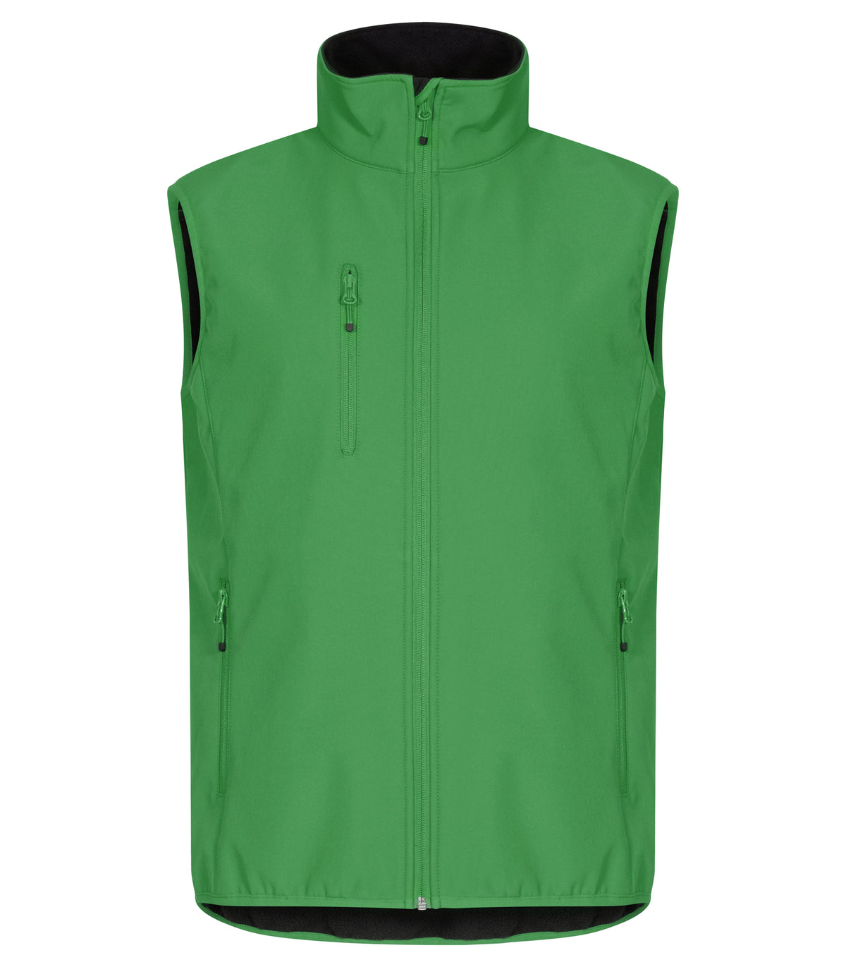 Clique Classic Softshell Vest – Eplegrønn – forside