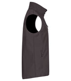 Clique Classic Softshell Vest – Mørk grå – høyre side