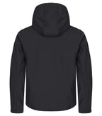 Clique Classic Softshell Hoody – Svart – bakside