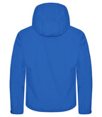 Clique Classic Softshell Hoody – Kongeblå – bakside
