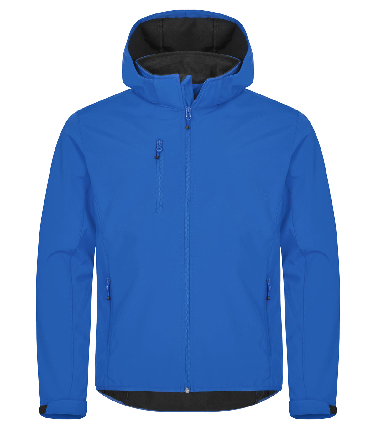 Clique Classic Softshell Hoody – Kongeblå – forside