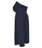 Clique Classic Softshell Hoody – Mørk marineblå – høyre side