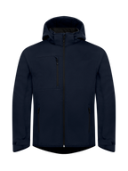Clique Classic Softshell 2 in 1 – Mørk marineblå – forside