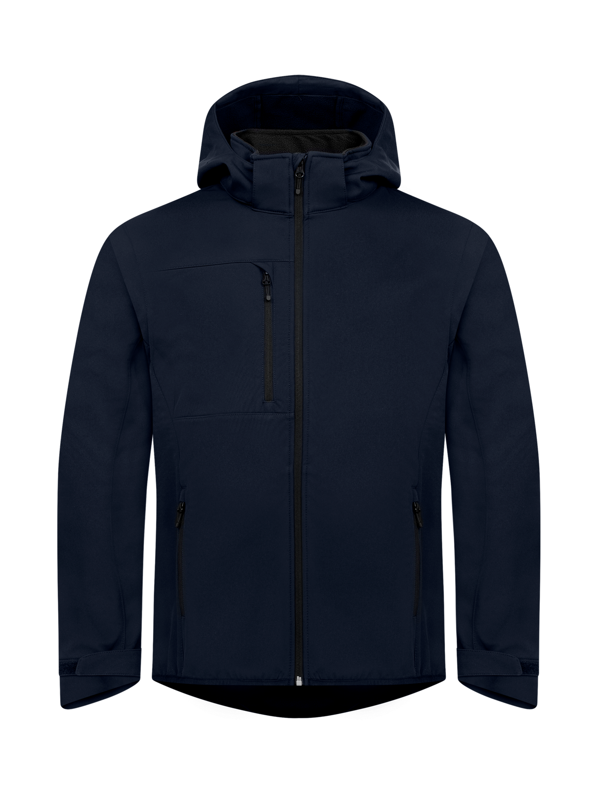 Clique Classic Softshell 2 in 1 – Mørk marineblå – forside