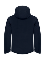 Clique Classic Softshell 2 in 1 – Mørk marineblå – bakside
