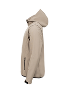 Clique Classic Softshell 2 in 1 – Sand – venstre side