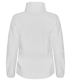 Clique Classic Softshell Jacket – dame – Hvit – bakside