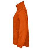 Clique Classic Softshell Jacket – dame – Blodoransje – venstre side