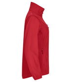 Clique Classic Softshell Jacket – dame – Rød – høyre side