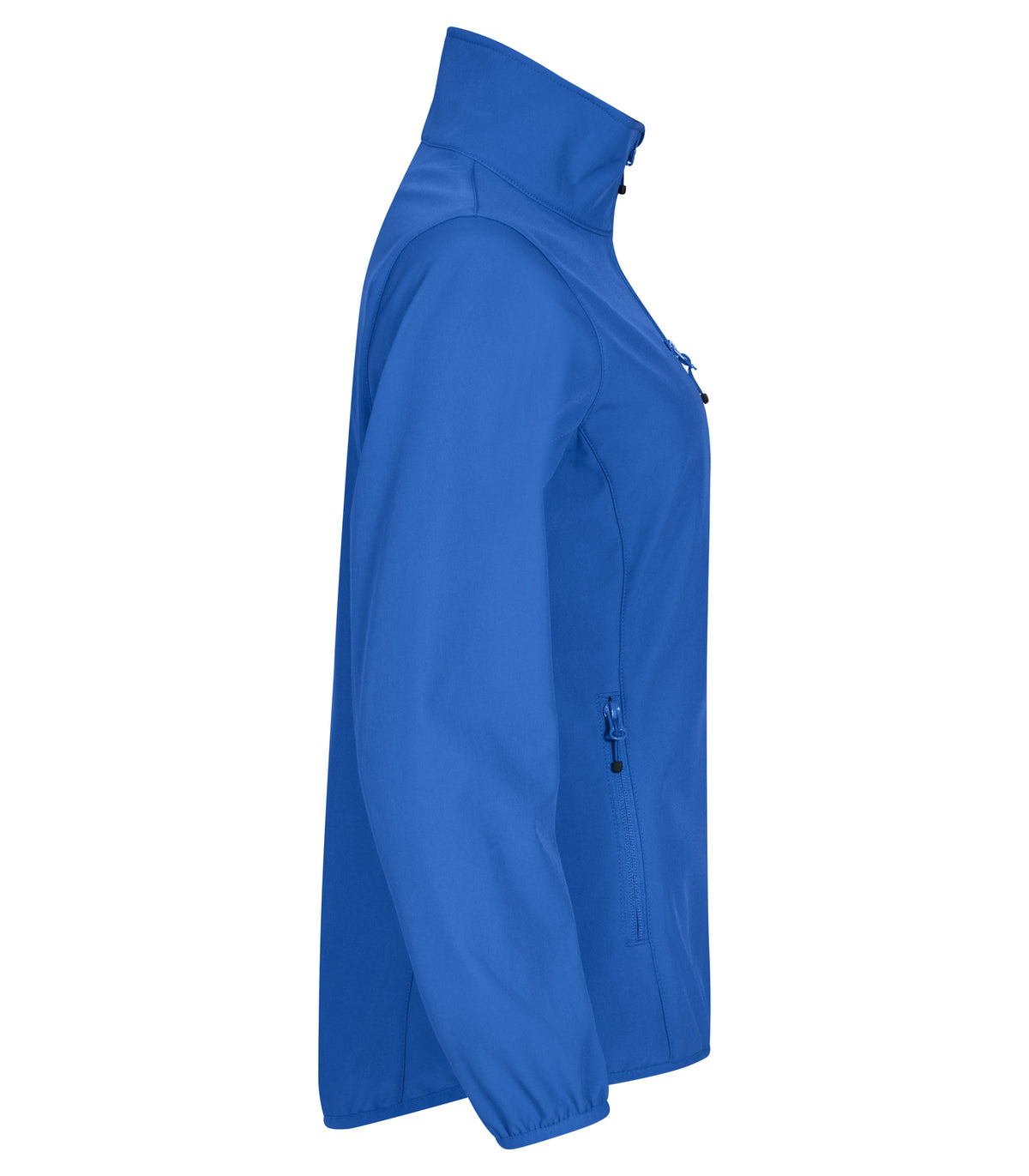 Clique Classic Softshell Jacket – dame – Kongeblå – høyre side