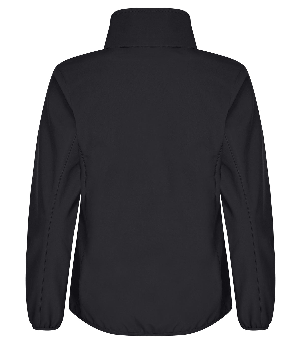 Clique Classic Softshell Jacket – dame – Svart – bakside