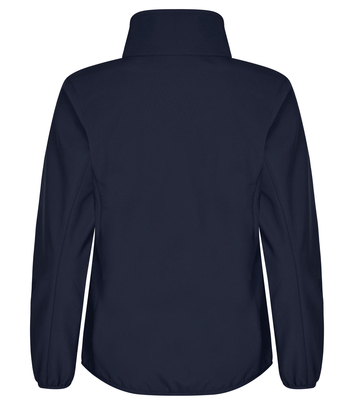 Clique Classic Softshell Jacket – dame – Mørk marineblå – bakside