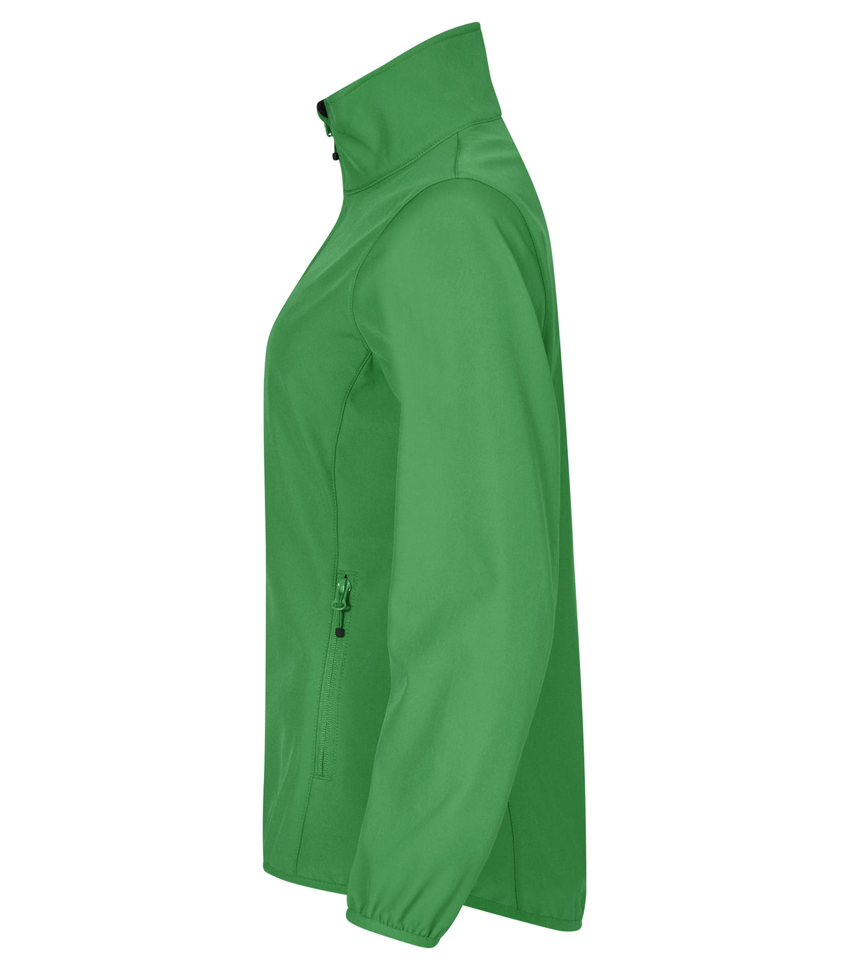 Clique Classic Softshell Jacket – dame – Eplegrønn – venstre side