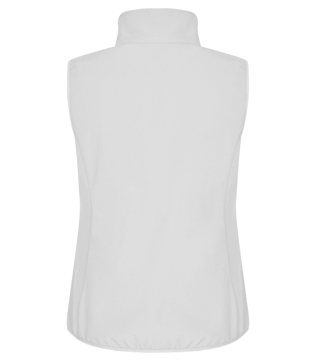 Clique Classic Softshell Vest – dame – Hvit – bakside