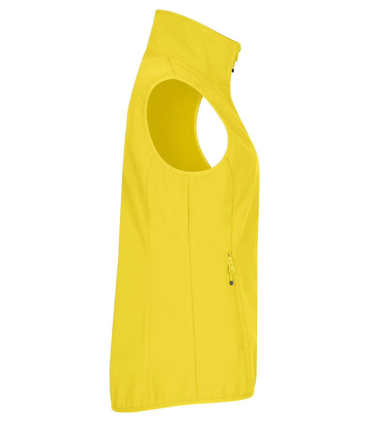 Clique Classic Softshell Vest – dame – Sitrongul – høyre side