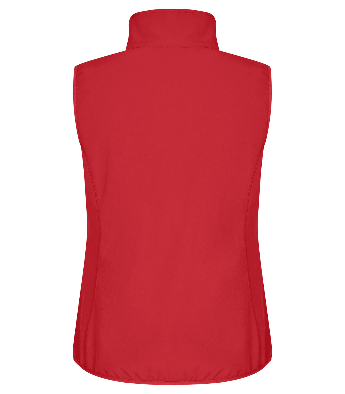 Clique Classic Softshell Vest – dame – Rød – bakside