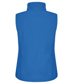Clique Classic Softshell Vest – dame – Kongeblå – bakside