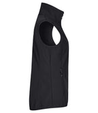Clique Classic Softshell Vest – dame – Svart – høyre side