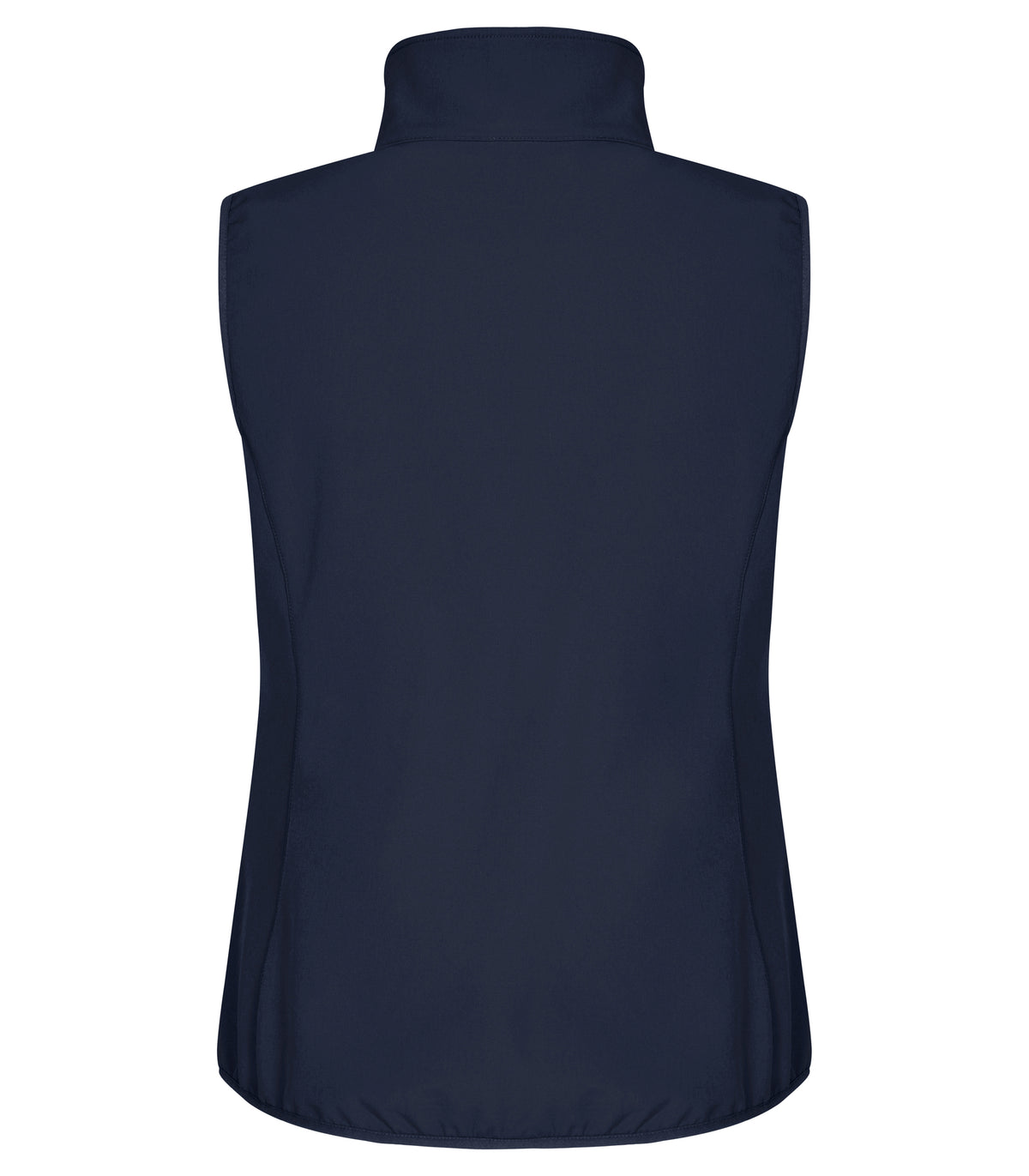 Clique Classic Softshell Vest – dame – Mørk marineblå – bakside