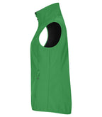 Clique Classic Softshell Vest – dame – Eplegrønn – venstre side
