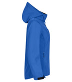 Clique Classic Softshell Hoody – dame – Kongeblå – høyre side