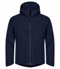Clique Classic Shell Jacket – Mørk marineblå – forside
